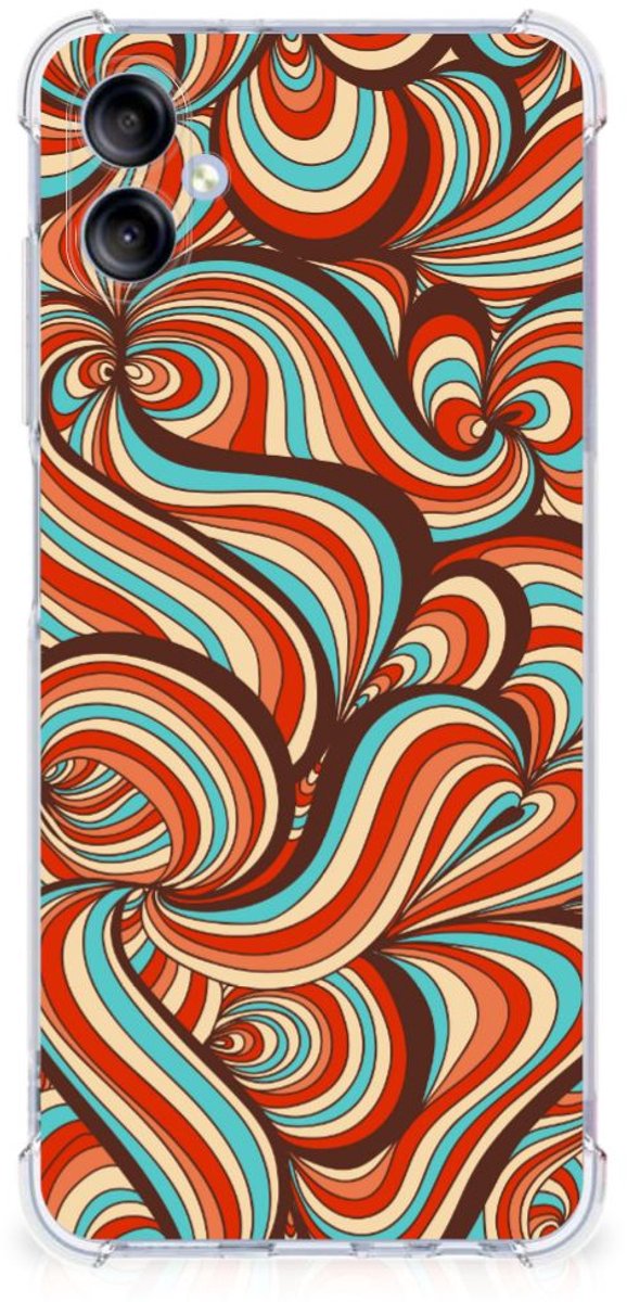 TPU Case Anti-Shock voor Samsung Galaxy A05 Back Cover Retro