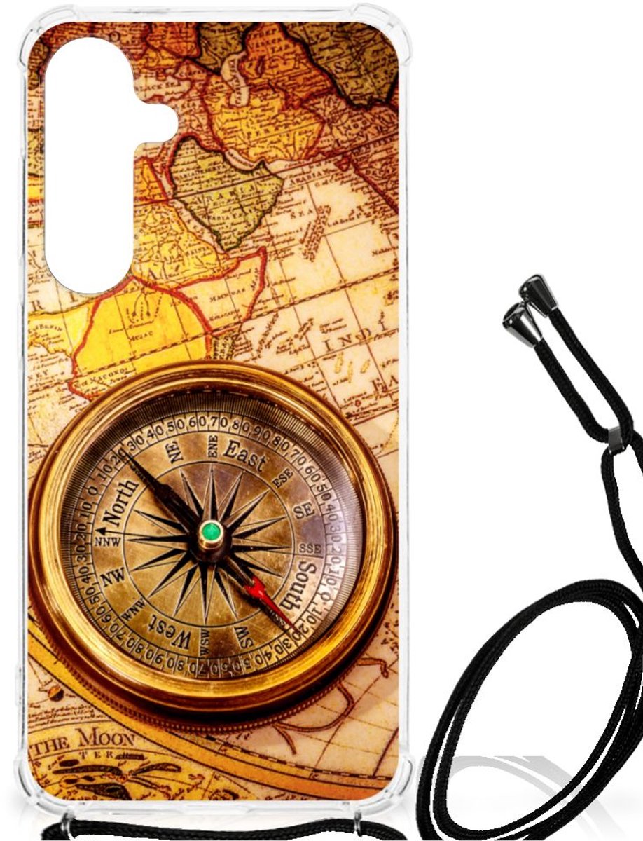 Samsung Galaxy S24 Plus Telefoonhoesje met valbescherming Kompas