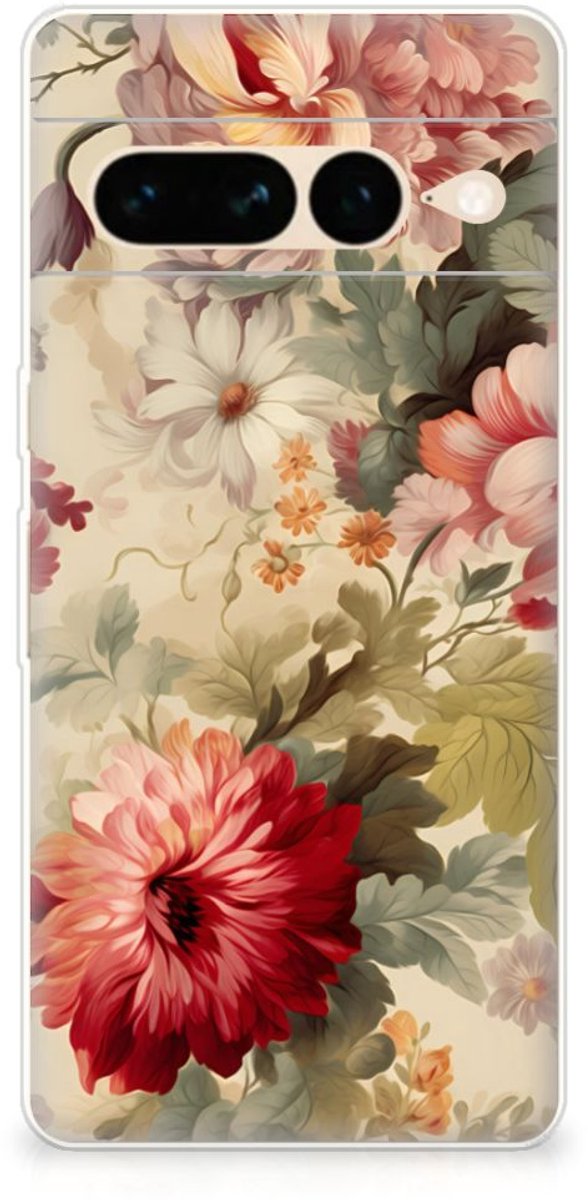 TPU Case voor Google Pixel 7 Pro Bloemen
