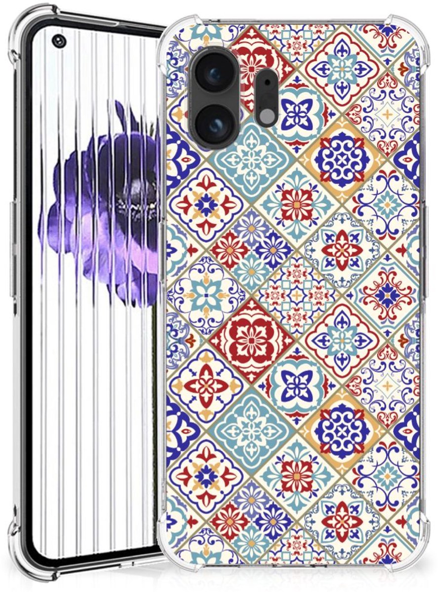 Nothing Phone (2) Anti-Shock Hoesje Tiles Color