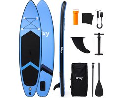 Brixy SUP Board - Opblaasbaar Paddle Board - Complete Set - 305 cm - Max. 150 kg - Blauw