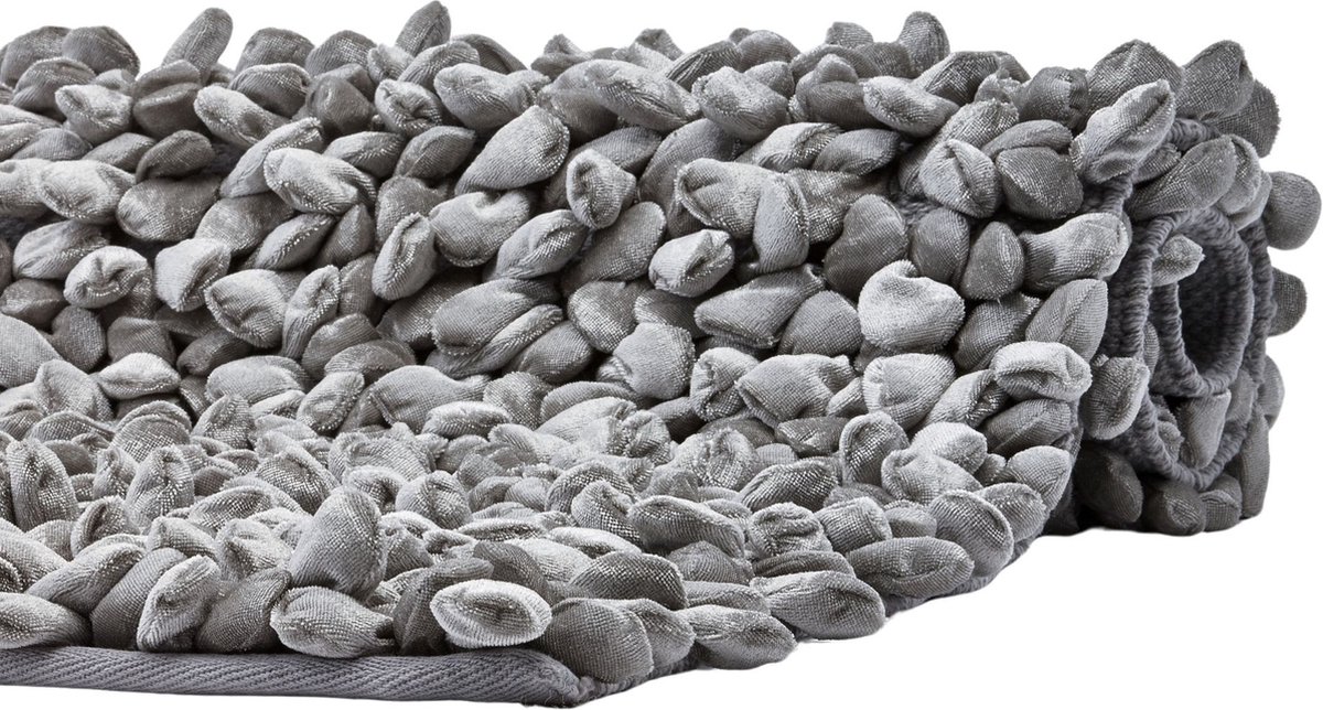 Aquanova ROCCA Badmat 70x120 cm 95 zilvergrijs