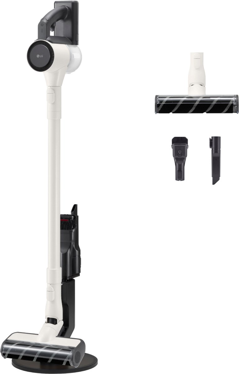LG CordZero A9 Air A9C-SLIM1C Steelstofzuiger Batterij/Accu Droog HEPA Zakloos 0,25 l 150 W Beige, Zwart