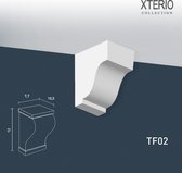 Console Orac Decor TF02 XTERIO Hoeken voor Wandlijsten Sierelement tijdeloos klassieke stijl wit