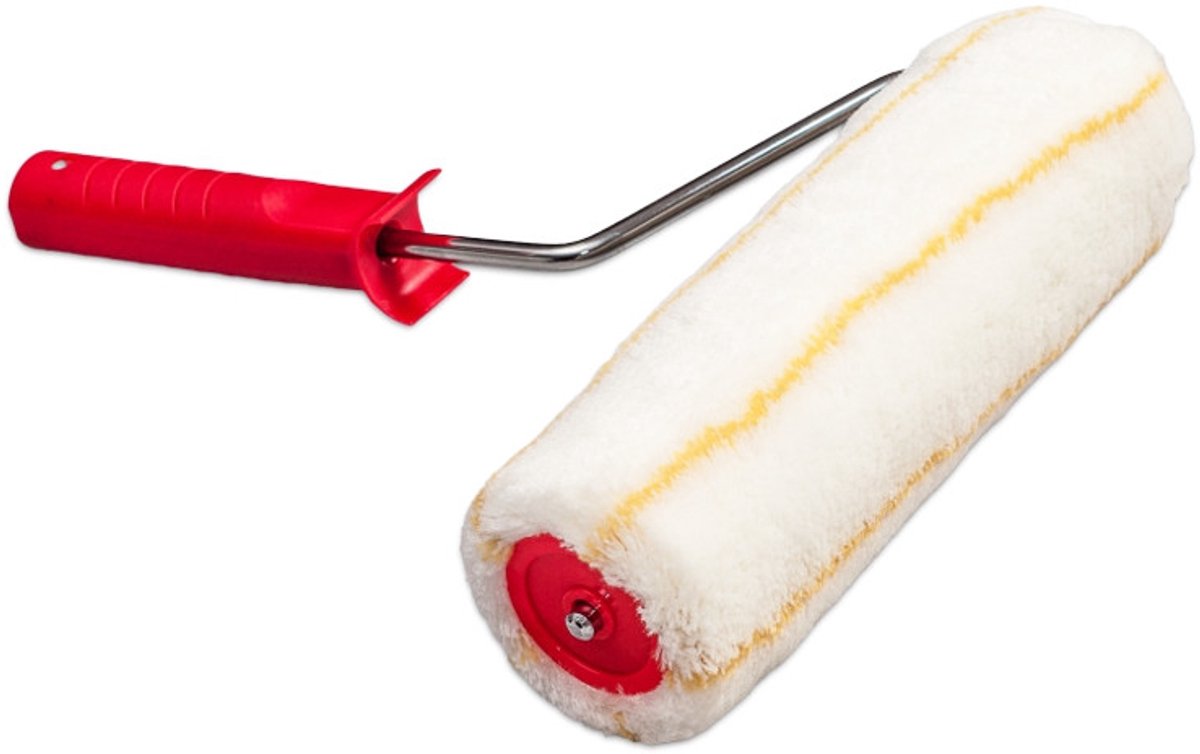 Muurverfroller met beugel | 18 cm voor Ruwe ondergrond | Per Set