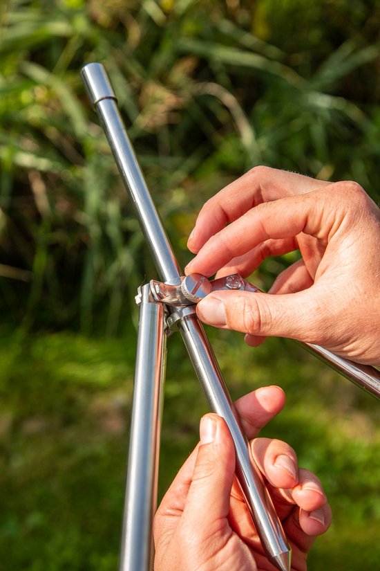 Ultimate Deluxe Stainless Steel Tripod - Hengelsteun van Ultimate — afbeelding 4