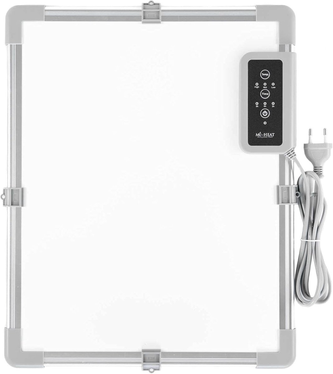 Infrarood bureauverwarming - 36 x 45 cm warmteplaat voor werkplek, kantoor en homeoffice
