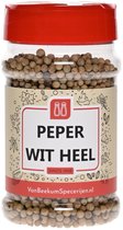 Poivre blanc entier | Épandeur 160 grammes | Van Beekum Specerijen