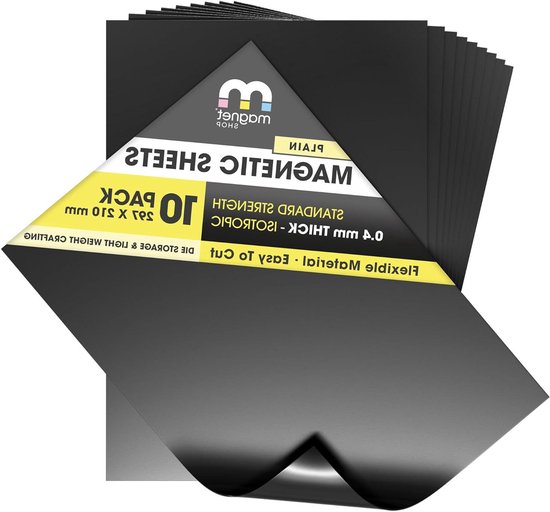 Magnetische Vellen Met Zelfklevende Achterkant, 10 Stuks Van Elk Cm X 15 Flexibel Magnetisch Papier Voor Knutselen En Doe Het Zelf Magneetvellen Verwijderen Opplakken Foto 2777982277