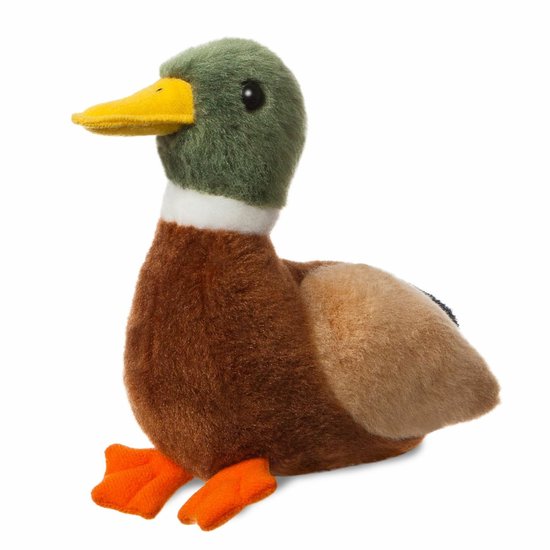 Aurora Doudou Mini Flopsie Canard colvert 20,5 Cm