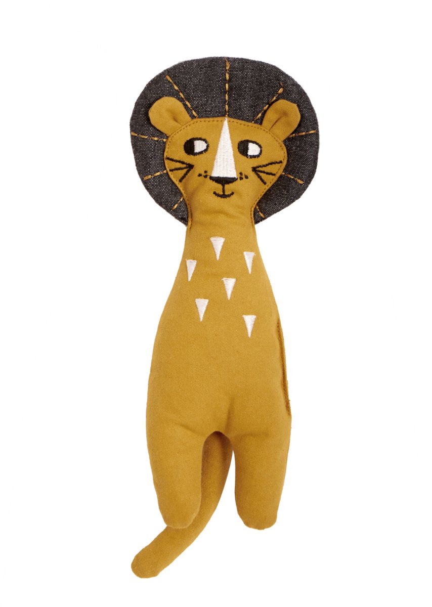 Roommate - Mini Lion Teddy - Okker (1003107