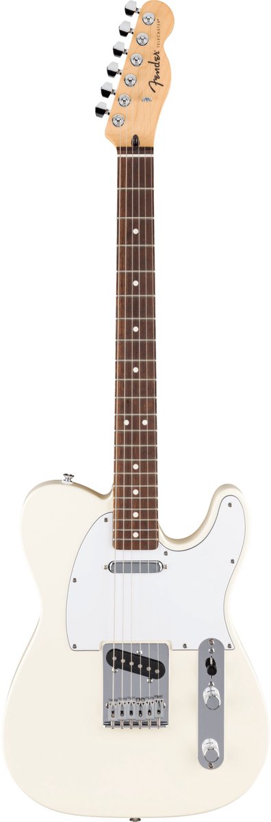 Fender Standard Telecaster, Olympic White IL - Elektrische gitaar - wit