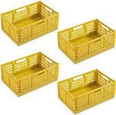 My Ninki ® Veelzijdige en Stijlvolle Opvouwbare Opslagmanden Set voor Elke Ruimte in Huis en Kantoor