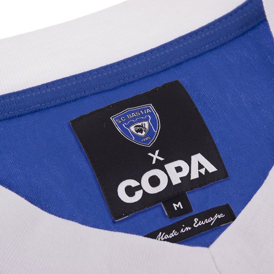 COPA - SC Bastia 1981-82 Maillot Rétro Voetbal - XL - Blue