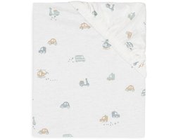 Jollein Baby - Hoeslaken Wieg Jersey 40/50x80/90cm - Babybed - Zacht Katoen - On The Go