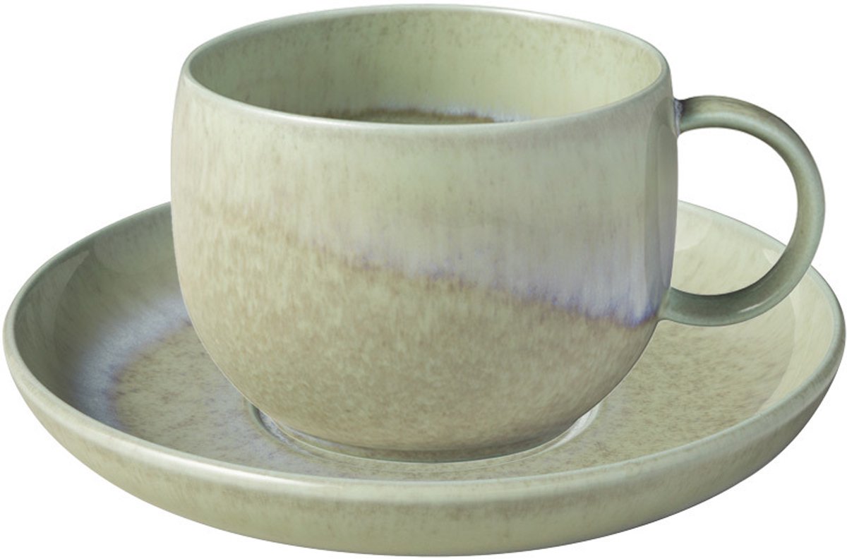 Espressotasse mit Untertasse Perlemor Alga 60 ml