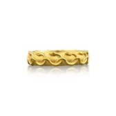 Slang verlovingsring in verguld 14K Verguld