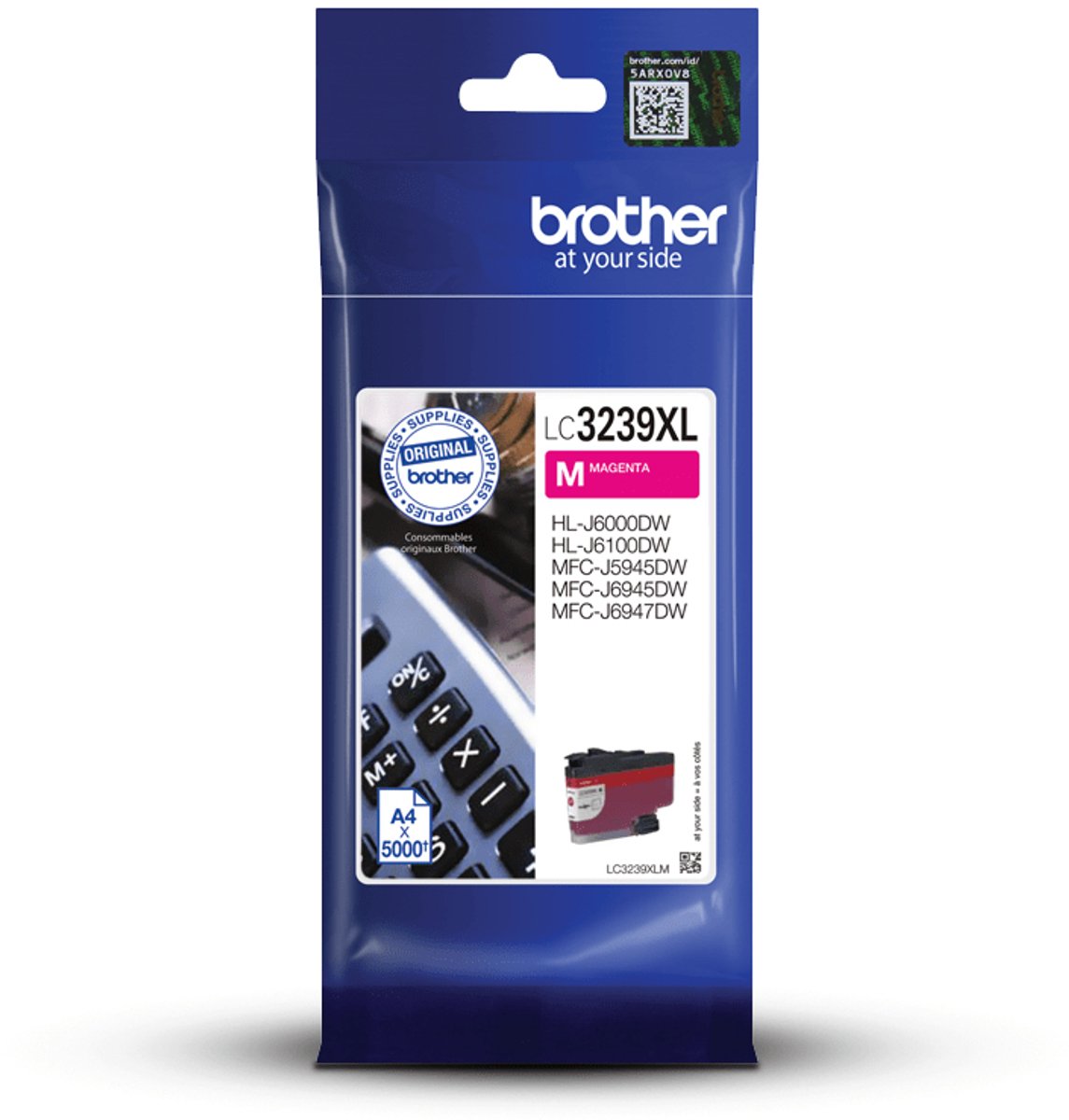 Brother LC3239XLM - Magenta - origineel - inktcartridge - voor Brother HL-J6000DW, HL-J6100DW, MFC-J5945DW, MFC-J6945DW, MFC-J6947DW