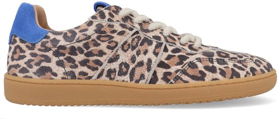 DWRS Label POONA Leopard Sand/Kobalt Maat 42 bol