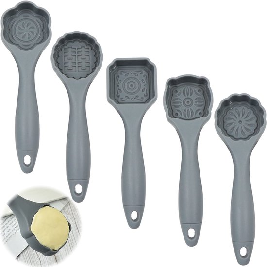 Houten Mooncake schimmel, koekjes schimmel 4 bloem vorm pers schimmel Houten Mooncake schimmel, koekjes schimmel 4 bloem vorm pers schimmel
