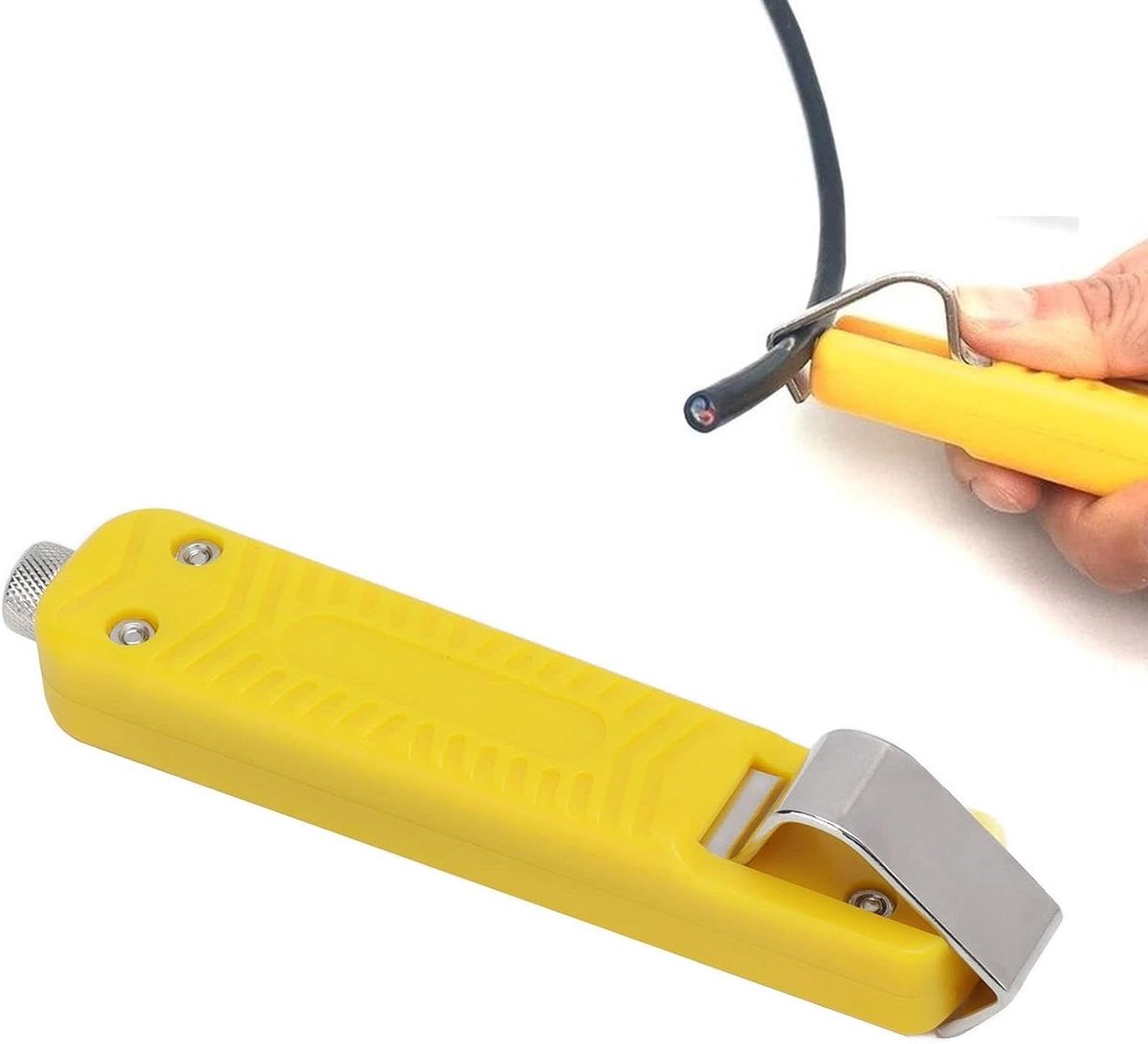 Roestvrijstalen multistripmes voor 4-16 mm Ø ronde kabelstrippen