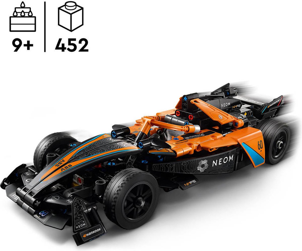 LEGO Technic NEOM McLaren Formula E racewagen - 42169 — afbeelding 12