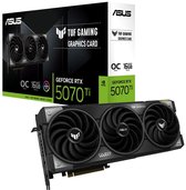 Bol.com ASUS TUF Gaming NVIDIA GeForce RTX 5070 Ti OC - Videokaart - 16GB - GDDR7 - PCIe 5.0 - 2x HDMI 2.1b - 3x DisplayPort 2.1a aanbieding