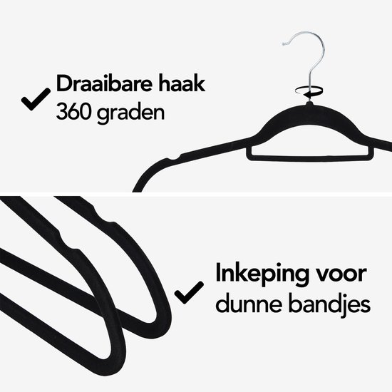 Zwarte Kledinghangers kopen? ✔️ Tot 58% korting