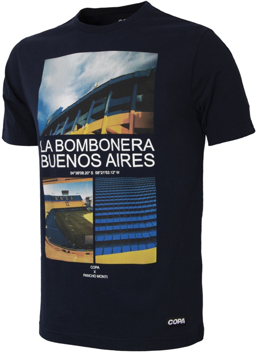 COPA - Bomboneras T-Shirt - Heren - Blauw - S
