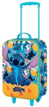 Bol.com Karactermania - Disney - Lilo en Stitch Reiskoffer - Zachte 3D trolley Handbage koffer - turkoois aanbieding