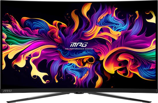 MSI MPG 321CURX QD-OLED - 4K UHD Curved Gaming Monitor - 240hz - 32 inch - USB-C PD 98W