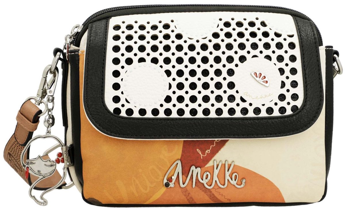 Anekke Schoudertas Alma Lunares Crossbody Bag With Flap Multicolor Veelkleurig