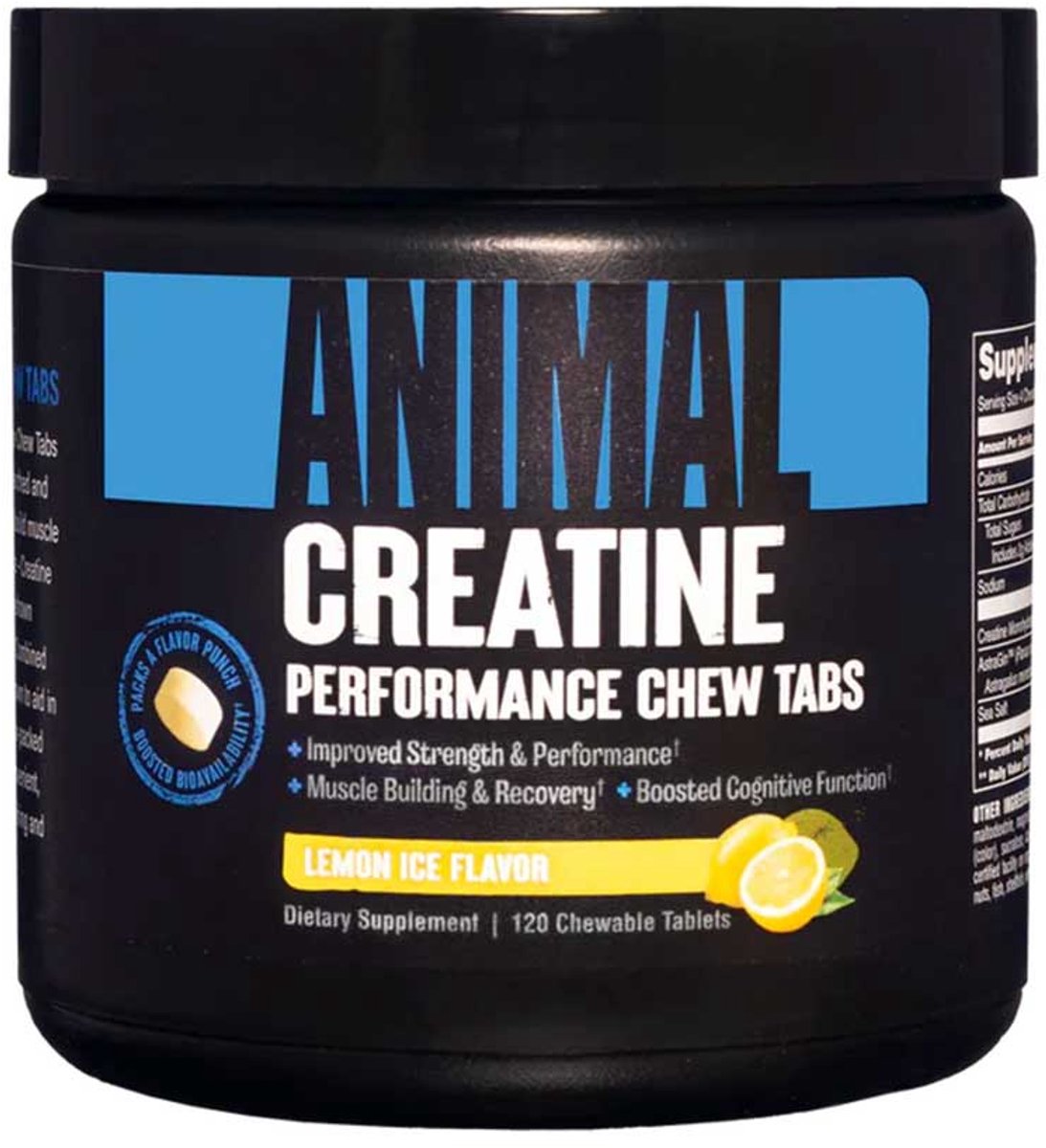 Goedkoopste Creatine Chews 120chewables Lemon Ice