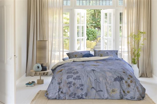 Beddinghouse Nala dekbedovertrek - Lits-Jumeaux - 240x200/220 - Blauw van Merkloos — afbeelding 3