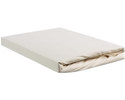 Ambiante Jersey - Hoeslaken - 160x200/210 - Gebroken wit