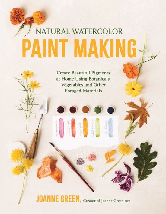 Natural Watercolor Paint Making - cover