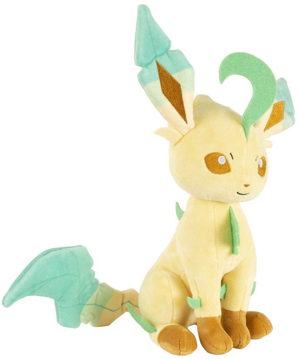 Pokemon Plush Knuffel 20cm - Leafeon — afbeelding 2
