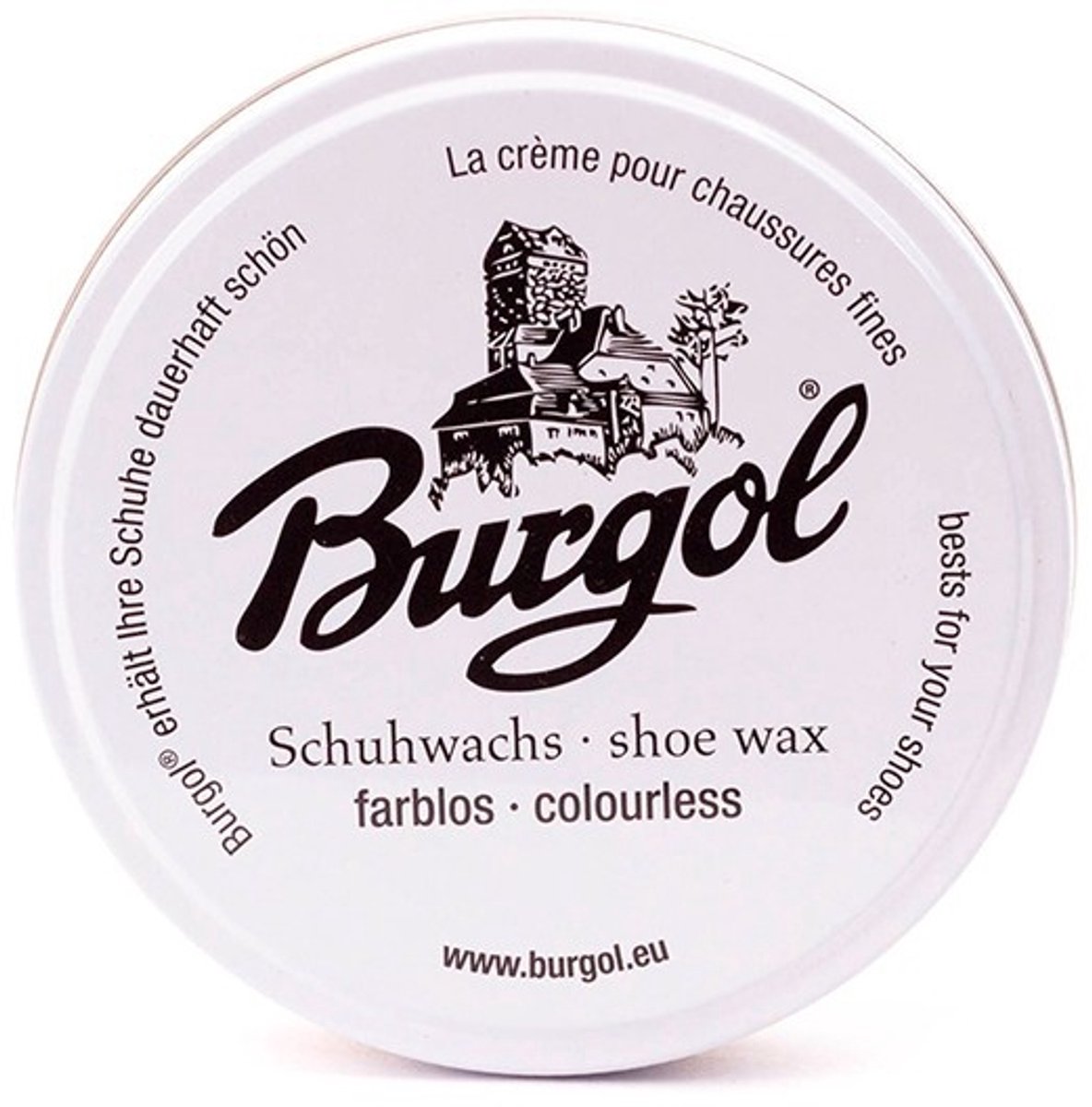 Burgol Shoe Wax - Schoenwax voor hoogglans en bescherming - 100ml - (099) Neutraal