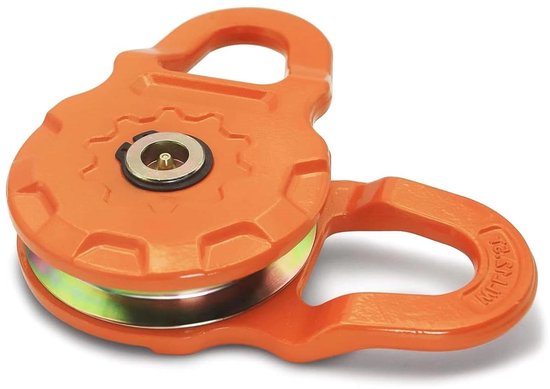 Snatch Block - 25000 Lbs Minimale Breeksterkte - Heavy Duty Lieraccessoires voor Tractor Truck ATV UTV