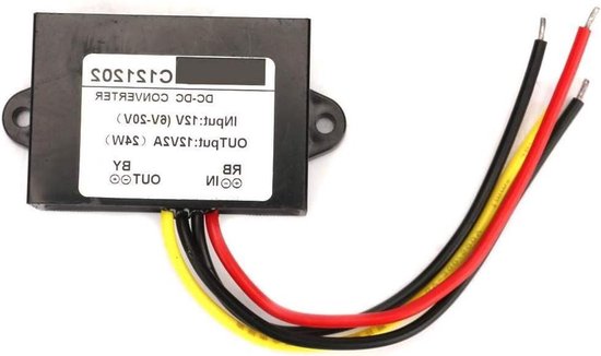 Jadeshay Spanningsregelaar 6-36V Naar 0-36V 150W Met LCD Display - DC Step Down & Step Up Converter XY-SK150
