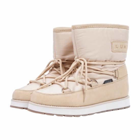 Foto: Snowboot luhta women nauttiva ms beige schoenmaat 36