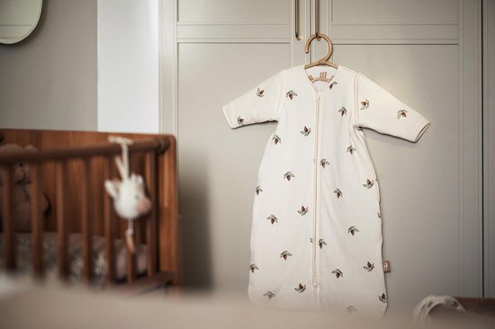 Slaapzak Baby - Rosehip - 70 cm - Katoen - 2.0 tot 3.0 Tog - Met Afritsbare Mouw - Babyslaapzak - Zachte Stof — afbeelding 3