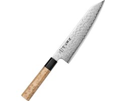 HEZHEN - Japans Blue 2 Damascus staal - PM8B Retro Series - Bunka mes