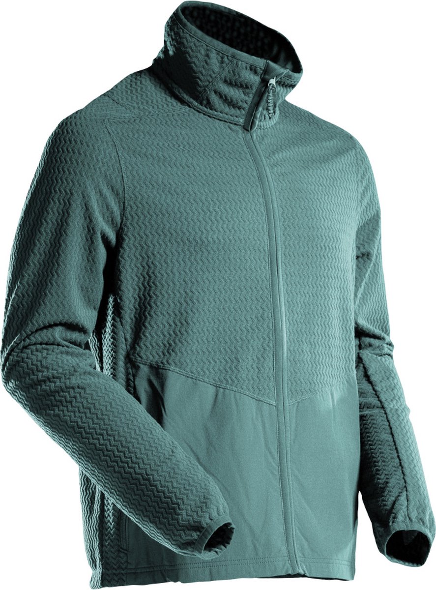 Mascot Customized Microfleece trui met rits 22803-639 - lichtbosgroen - 4XL
