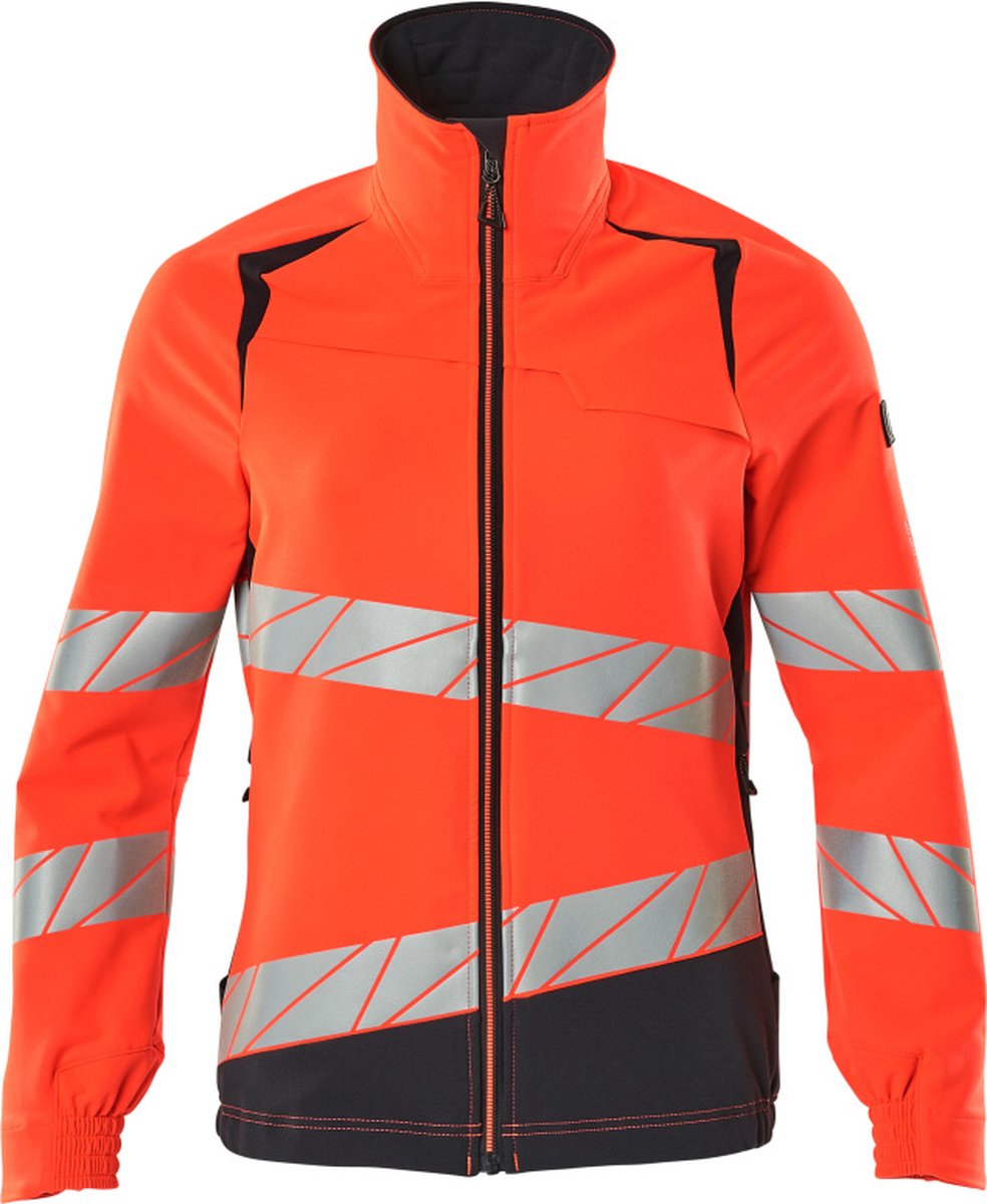 Mascot Accelerate Safe Jas 19008-511 - hi-vis rood/donkermarine - 4XL