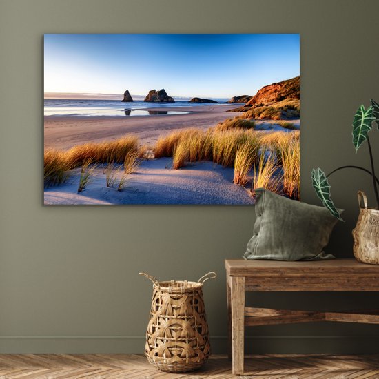 Décoration murale Métal - Peinture Aluminium - Plage - Mer - Nature - 90x60 cm - Dibond