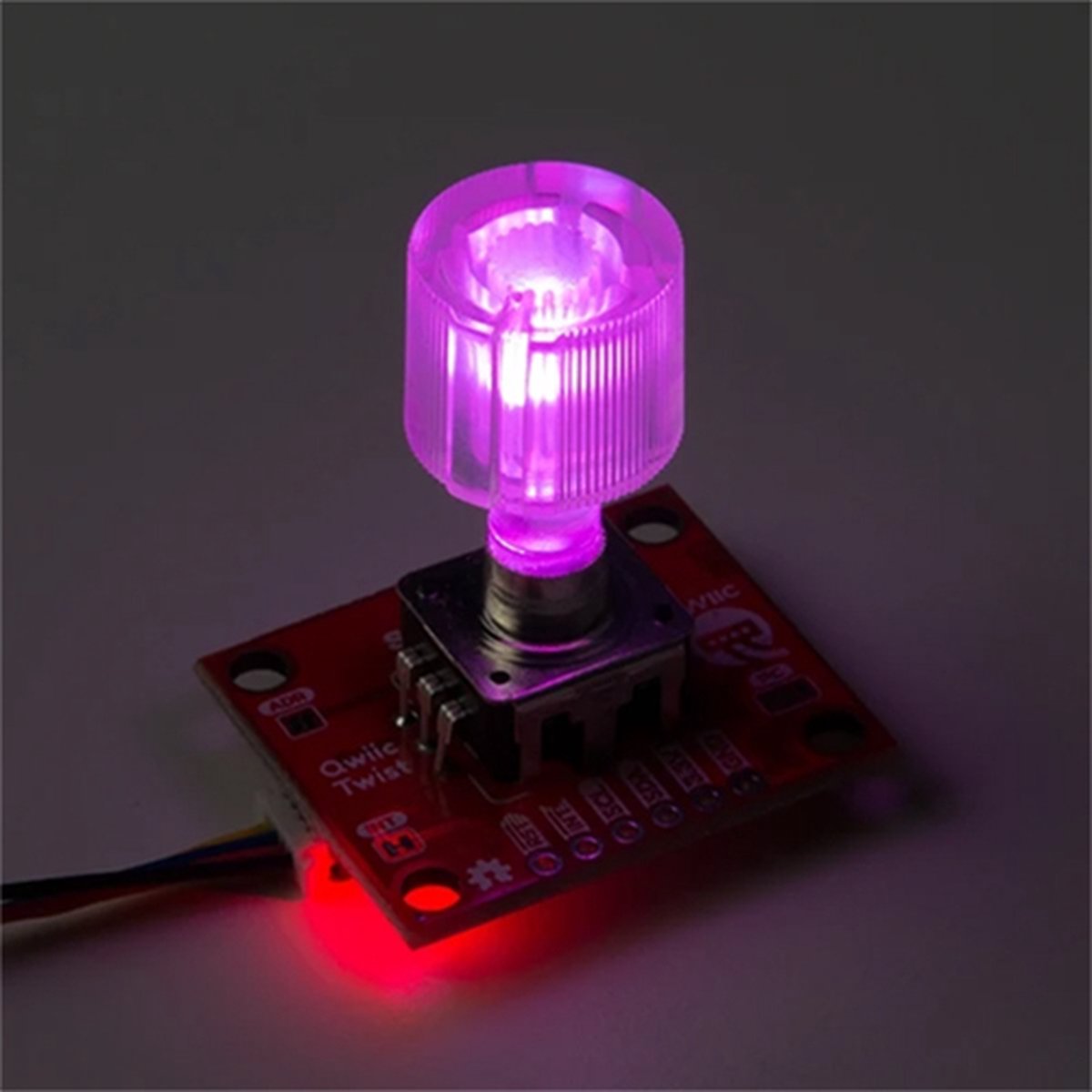 Qwiic Twist – RGB Rotary Encoder Breakout, I2C Interface, DEV-15083