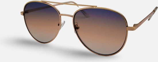 Montuurtjevoorjou - Aviator Gold Green 2.0 - Zonnebril - Heren - Dames - Festival Bril - Goud van Montuurtjevoorjou — afbeelding 5