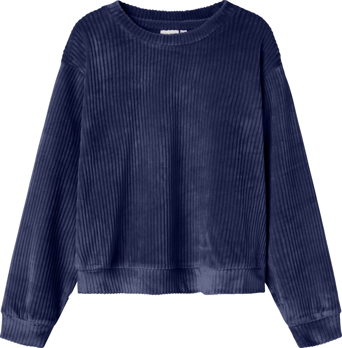 NAME IT - NKFVELOA LS VELVET SHORT TOP - Meisjes - Lange mouwen shirts