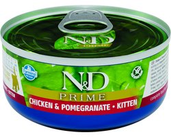 Farmina N&D Prime Kitten - Chicken & Pomegranate - 24 x 70 g
